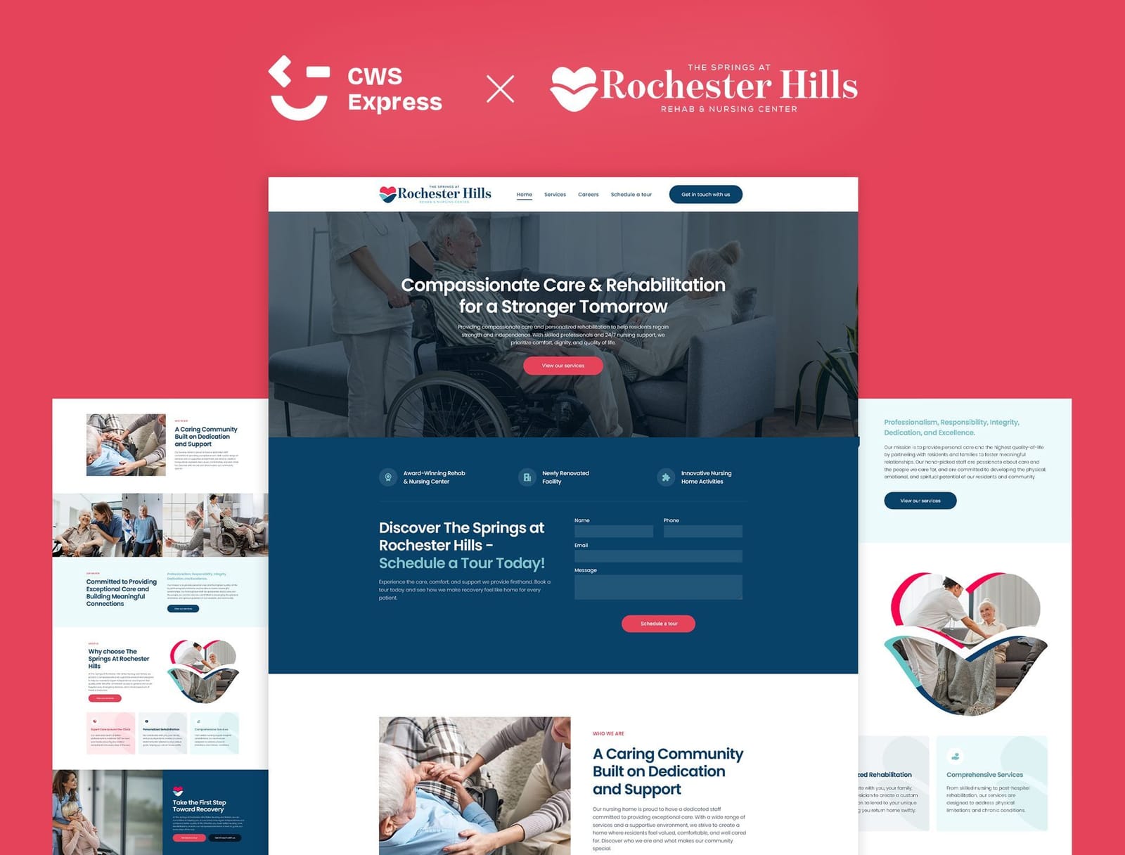 The Springs at Rochester Hills website preview
